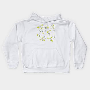 Fresh Spring Olives Kids Hoodie